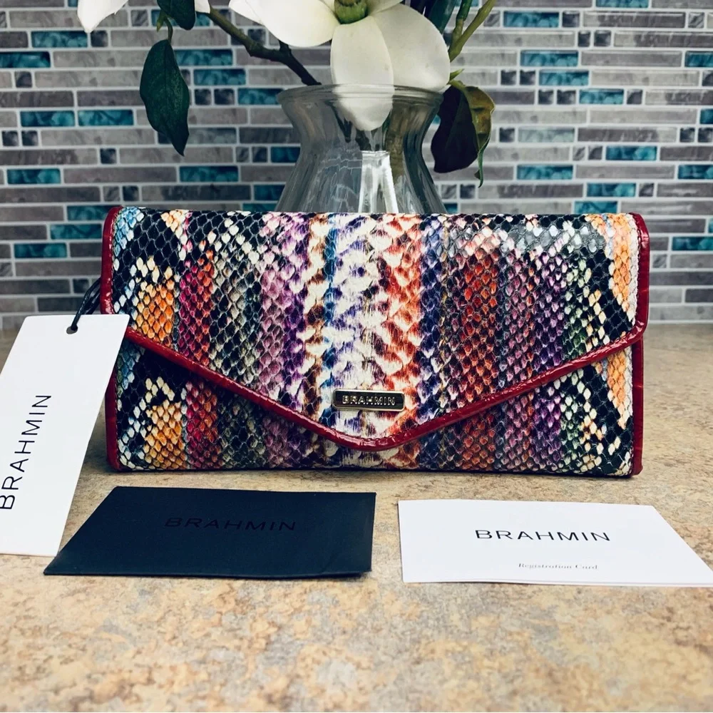 NWT Brahmin wallet